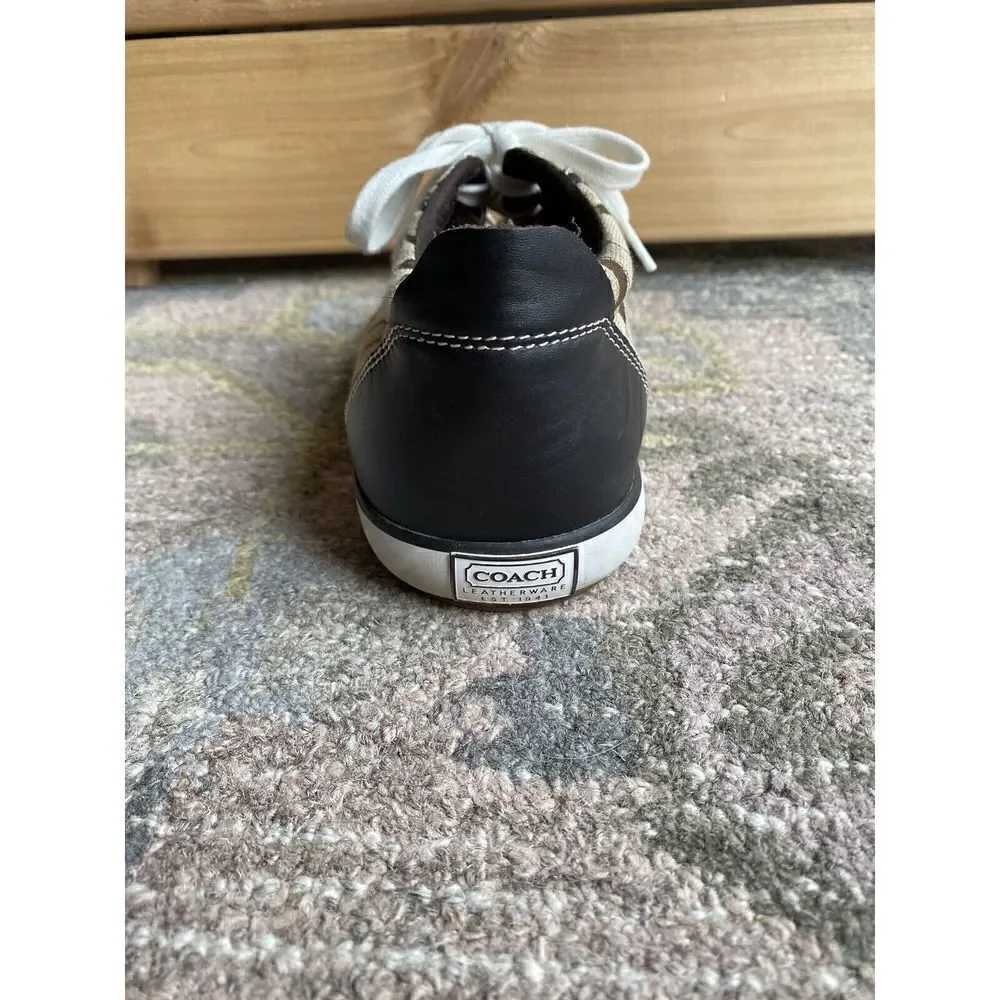 Coach Plaid Shoes size 7.5